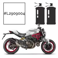 Peinture tricouche en spray ducati artic white silk monster 821 2015-2017