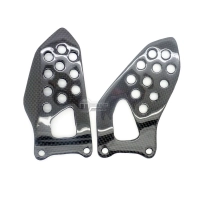Paire de reposes pieds carbone suzuki gsxr 600 750 2004-2005