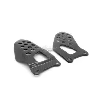Paire de reposes pieds carbone suzuki gsxr 600 750 2004-2005