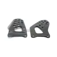 Paire de reposes pieds carbone suzuki gsxr 600 750 2004-2005