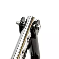 Béquille avant sous t de fourche ajustable et universelle