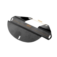 Carénage de phare avant noir pour harley sportster dyna fx xl fork