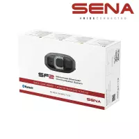 Intercom sena sf2 bluetooth 4.2 radio fm, commande vocale et fixation rapide