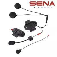 Intercom sena sf2 bluetooth 4.2 radio fm, commande vocale et fixation rapide