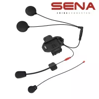 Intercom sena sf2 bluetooth 4.2 radio fm, commande vocale et fixation rapide
