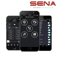 Intercom sena sf2 bluetooth 4.2 radio fm, commande vocale et fixation rapide