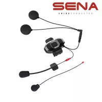 Intercom sena sf4 bluetooth 4.1 radio fm, fixation rapide, 4 connexions/1.2km