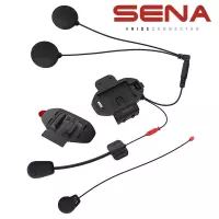 Intercom sena sf4 bluetooth 4.1 radio fm, fixation rapide, 4 connexions/1.2km