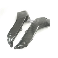 Cache sur entrée d'air carbone vernis yamaha mt07 2013-