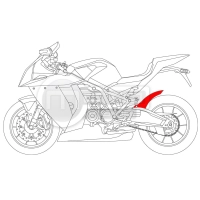 Lèche roue carbone ktm rc8
