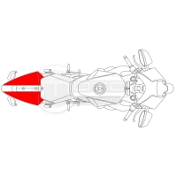 Coque de selle carbone ktm rc8