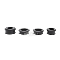 Entretoise de roue en aluminium cnc  kawasaki zx6r 06-10 - 4pcs