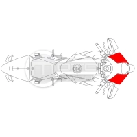 Flancs de tête de fourche carbone ktm rc8