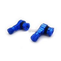 Paire de valves coudées aluminium 8,3 mm long. 12,5mm aprilia ducati ktm mv agusta triumph moto guzzi