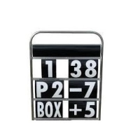 37 numéros et symboles pour petit tableau de panneautage