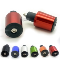 Embouts de guidon longs 17 mm en aluminium anodisé