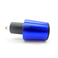 Embouts de guidon longs 17 mm en aluminium anodisé