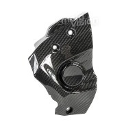 Cache pignon carbone vernis pour yamaha mt07 2018-