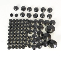 Kit toppers abs noir pour harley davidson softail twin cam 1984-2006