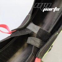 Paire de couvertures chauffantes vertes fluo auto-régulée à 80 degrés