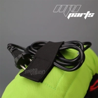 Paire de couvertures chauffantes vertes fluo auto-régulée à 80 degrés