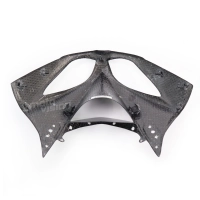 Tête de fourche carbone kawasaki zx10r 2008 - 2010