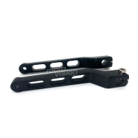 Paire de levier de changement de vitesse (sans embout) harley davidson road king electra glide flstc flst