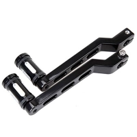 1 repose-pied pour commande avancée harley davidson sportster xl iron 883 1200 2004-2013