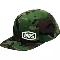 Casquette snapback 100%