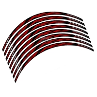 Liserets de jantes r6 rouges