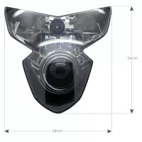 Sticker de phare 3d suzuki gsxr 600 2004-2005