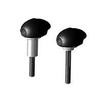 Kit de tampons de protection gb racing kawasaki zx10 r 2011-2015