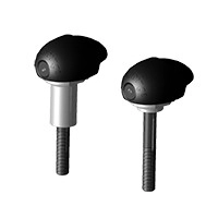 Kit de tampons de protection gb racing kawasaki zx10 r 2011-2015