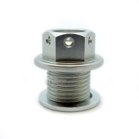 Bouchon de vidange aimanté en aluminium anodisé alu m14 x 1,25