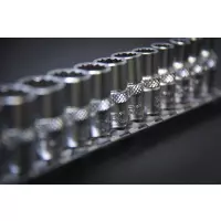 Jeu de douilles, douze pans | 6,3 mm (1/4") | en pouces | 12 pièces