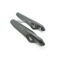 Cache sur silencieux carbone ducati scrambler