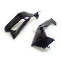 Caches sur radiateur carbone ducati scrambler