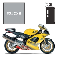 Peinture en spray aprilia silver rsv1000r 1998-2005 