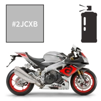 Peinture en spray aprilia silver rsv4 rr 2015-2018