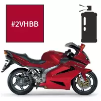 Peinture tricouche en spray aprilia flame red candy rst futura 2001-2005