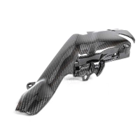 Protection de ligne de pot carbone yamaha r1 2007-2008