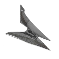 Caches latéraux hauts carbone kawasaki zx6r 2007-2008