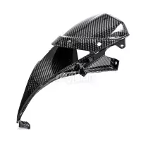 Cache centre de tête de fourche carbone kawasaki zx6 2009-2012