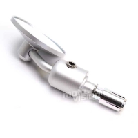 Paire de rétroviseurs adaptables en aluminium (universels)