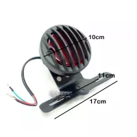 Support de plaque avec éclairage harley davidson dyna low ride fxdl 2005-2007