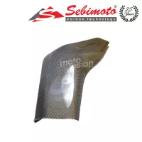 Protection de bras oscillant gauche carbone sebimoto aprilia rsv 1000 r 2004 - 2005