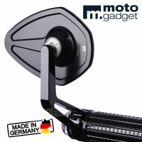 M.view flight, rétroviseur en embout de guidon motogadget 22mm/1"