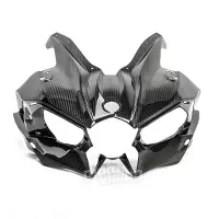 Tête de fourche carbone brillant kawasaki ninja h2 2015-