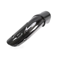 Protection d'échappement carbone vernis pour bmw s1000r 2014-2017 s1000rr 2011-2014