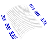 Liserets de jantes 17" - couleur blanc